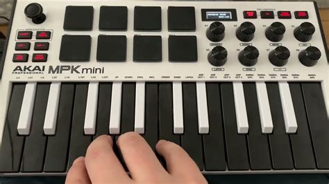 akai mpk mini adjust velocity.